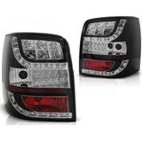 Achterlichten - VW PASSAT 3BG - 00-04 - VARIANT ZWART met LED knipperlicht
