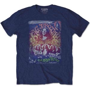 Big Brother And The Holding Company - Selland Arena Heren T-shirt - 2XL - Blauw