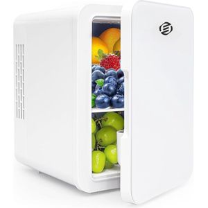 Equivera Mini Fridge - Fridge - Mini Fridge for Drinks - Mini Fridge Eten En Drinken - Mini Koelkast - Mini Koelkasten - Minikoelkast - Koelkastje -