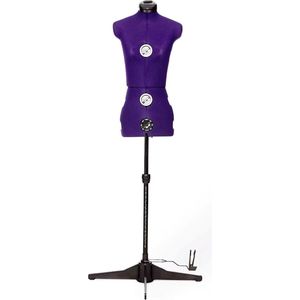 Lexium Verstelbare paspop - Paspop dames - Etalagepop vrouw - Kleermaker Dummy - Mannequin