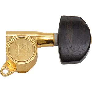 Kluson mechanieken 3+3 45° goud - Stemmechaniek voor gitaar