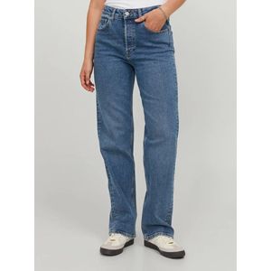 The Original Performance Loose Jeans - Losse Spijkerbroek Dames - Middelblauw Denim - Hoge Taille