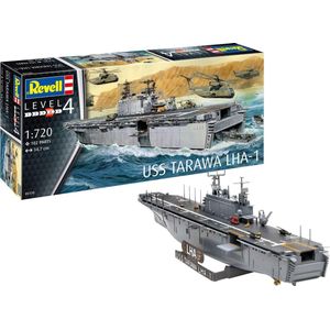 1:720 Revell 05170 Assault Ship USS Tarawa LHA-1 Plastic Modelbouwpakket