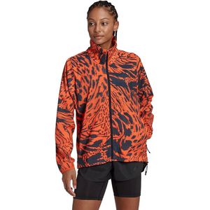 adidas Fast AOP Jacket Dames - sportjas - oranje - Vrouwen