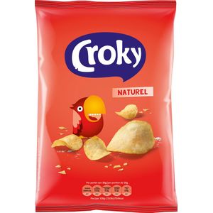 Croky - Naturel Chips - 12x 100g