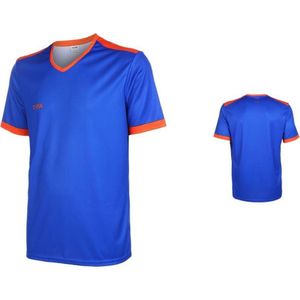 VSK Fly Voetbalshirt Blanco Blauw-Oranje-S