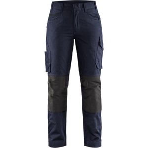 Blaklader 7195 Dames Werkbroek Stretch Donkerblauw/Zwart