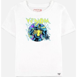 Marvel Venom - Graphic Art Kinder T-shirt - Kids 122/128 - Wit