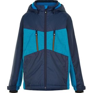 Color Kids - Ski-jas voor meisjes - Melange - Lichtblauw - maat 128cm