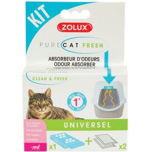 Zolux purecat fresh kattenbak filters (2 ST)