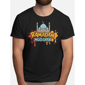 RAMADAN MUBARAK - T Shirt - Ramadan - Gift - Cadeau - RamadanMubarak - RamadanKareem - Vasten - Suhoor - Iftar - Moslim - Islam
