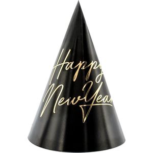 Partydeco - Feesthoedjes 'Happy New Year'