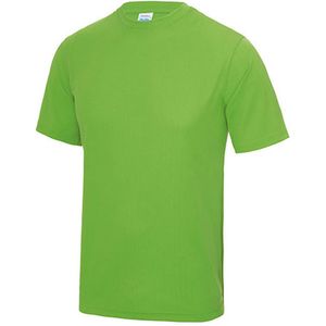 Vegan T-shirt met korte mouwen Cool T 'Lime Green' - XL