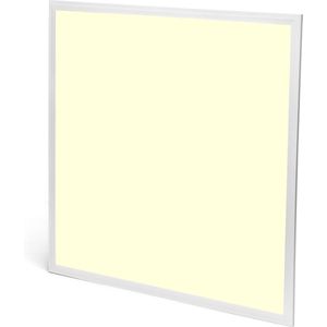 LED Paneel 62x62 - Velvalux Lumis - LED Paneel Systeemplafond - Warm Wit 3000K - 36W - Inbouw - Vierkant - Wit - Flikkervrij
