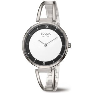 Boccia Titanium 3260.01 Dames Horloge 34 mm