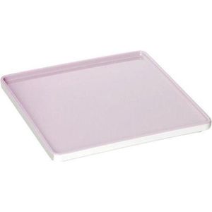 Pantone Serveerschaal - L - Vierkant - 16 x 16 x 1,3 cm - Keepsake Lilac 15-2705 - Roze