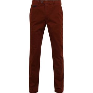 Gardeur - Chino Benny 3 Roest Bruin - Heren - Maat 26 - Modern-fit