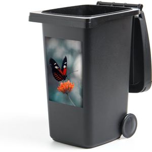 Container sticker Vlinder - Bloemen - Insect - 40x60 cm - Kliko sticker