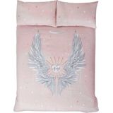 Dekbedovertrek Angel Wing blush 230x220 Lits-jumeaux