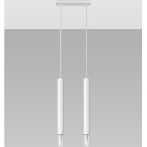 Hanglamp Wezyr 2 - Hanglampen - Woonkamer Lamp - G9 - Wit
