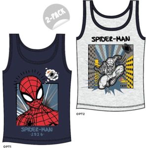 Spiderman singlets - hemd - hemden - hemdjes - set - 2 stuks - 134/140