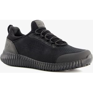 Skechers Cessnock anti slip dames werkschoenen - Zwart - Maat 38 - Extra comfort - Memory Foam