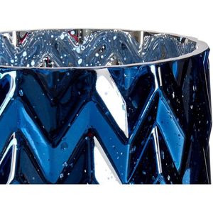 Vaas Getailleerd Oor (van tarwe) Blauw Kristal 11,3 x 19,5 x 11,3 cm (6 Stuks)