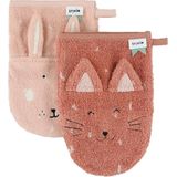 Trixie WASHCLOTHS 2-PACK | MRS. CAT - MRS. RABBIT