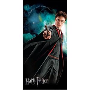 Badhanddoek Harry Potter - Strandlaken Harry Potter - 70x140cm - Badlaken Harry Potter - 100% katoen -  Handdoek kinderen