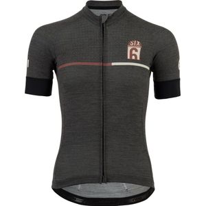 AGU Merino Fietsshirt SIX6 Dames - Zwart - S