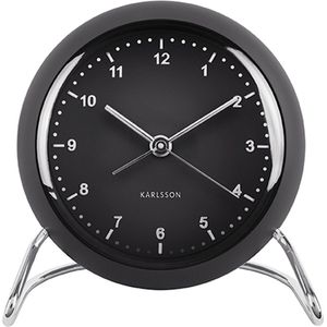 Alarm clock Val ABS black