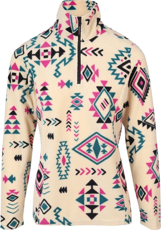 Brunotti Misma-Nordic Dames Fleece Pully - Beige - M