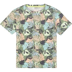 GARCIA Jongens All over print T-shirt Groen Korte mouw - Maat 116/122