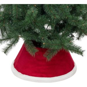 Feeric Christmas kerstboomrok - kerstman - rood -D56 cm -voor kerstboom tot 180cm