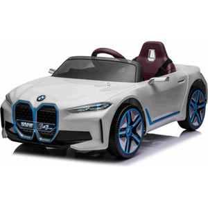 BMW i4 Kinderauto Wit | 12V