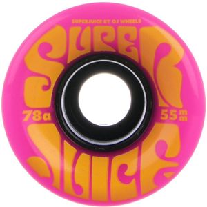 OJ Wheels 55mm Mini Super Juice 78a skateboardwielen pink