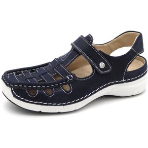 Wolky Dames Comfortschoenen 07204 Rolling Sun Blauw