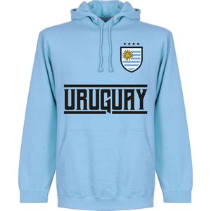 Uruguay Team Hoodie - Lichtblauw - XXL