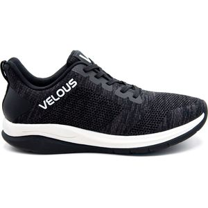 VELOUS Skyline Lace-Up Schoen - Herstel Schoen - Unisex - Zwart/Wit - Maat 40