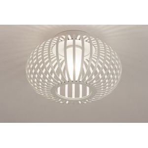 Lumidora Plafondlamp 74570 - G9 - Wit - Metaal - Badkamerlamp - IP44 - ⌀ 24 cm