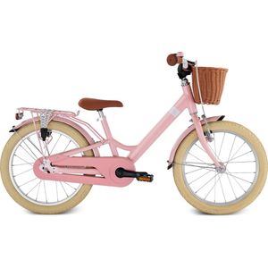 Puky Youke Classic - Kinderfiets - 18 inch - remnaaf - retro roze