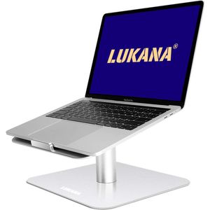 Lukana Laptop Standaard Verstelbaar en Draaibaar - Laptop Verhoger - Ergonomisch Ontwerp - 360 Graden Rotatie