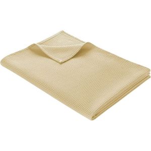 Sprei-Wafelpiqué lichtgewicht deken, gemaakt van 100% katoen - Luchtige bankdeken, veelzijdig - Onderhoudsvriendelijke deken - Katoenen deken -Verschillende maten en kleuren