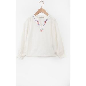 Sissy-Boy - Off-white blouse met embroidery