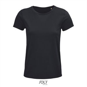 SOL'S - Crusader T-shirt dames - Donkerblauw - 100% Biologisch katoen - 3XL