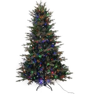 Wintervalley Trees - Kunstkerstboom Anderson met LED verlichting - 210x130cm - Groen