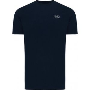 TRESANTI | CASPARI I T-shirt met Italiaanse opdruk en bloemen | Navy | Size XXL