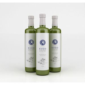 Griekse Olijfolie extra vierge, nieuwe oogst 2023, Koroneiki Olijven, Kalamata P.D.O, Peloponnese Griekenland, 3 x 250 ml