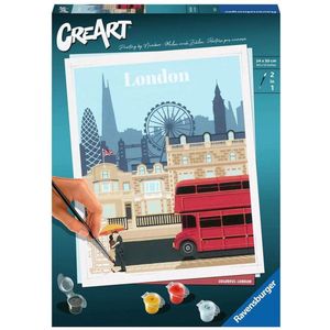 Ravensburger Colourful London - Schilderen op nummer voor volwassenen