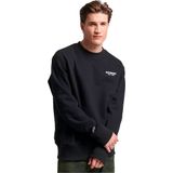 Superdry Luxury Sport Loose Fit Sweatshirt Zwart XL Man